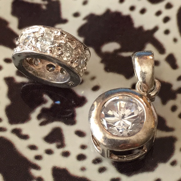 925 Sterling Silver Jewelry - 💕Vintage 925 Silver Charm and Pendant